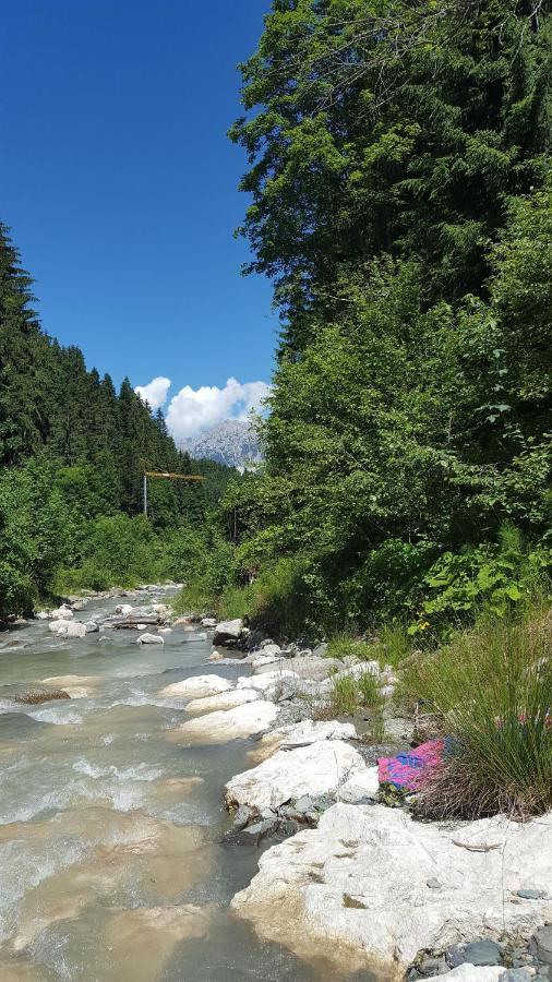Lederer Haeus'L, Ferienwohnungen Ellmau Buitenkant foto